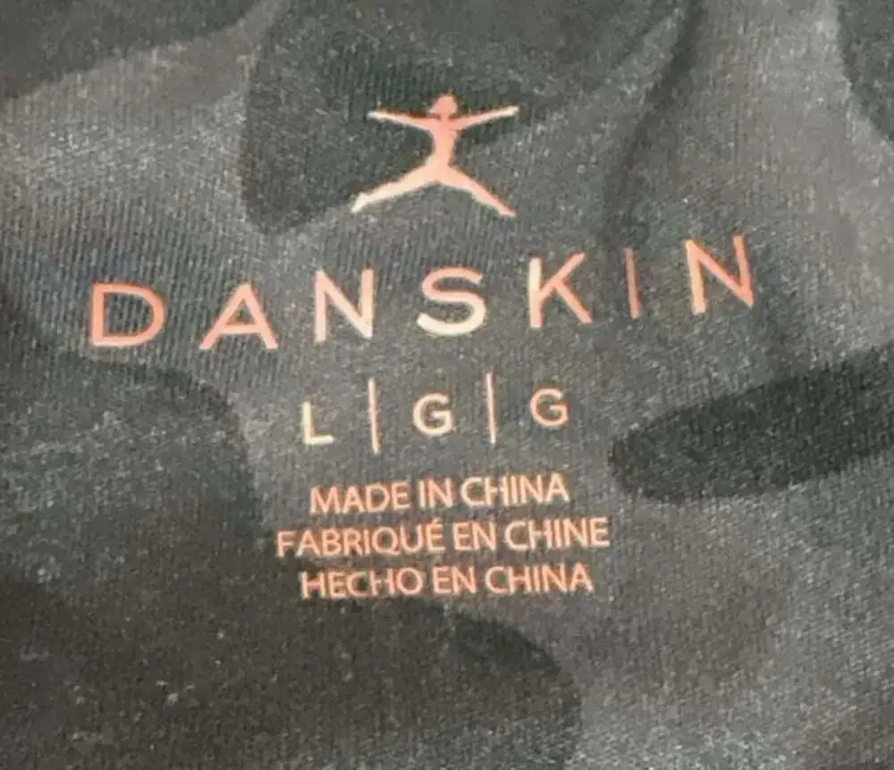 Danskin Women's Active Camo Printed High Rise Legging